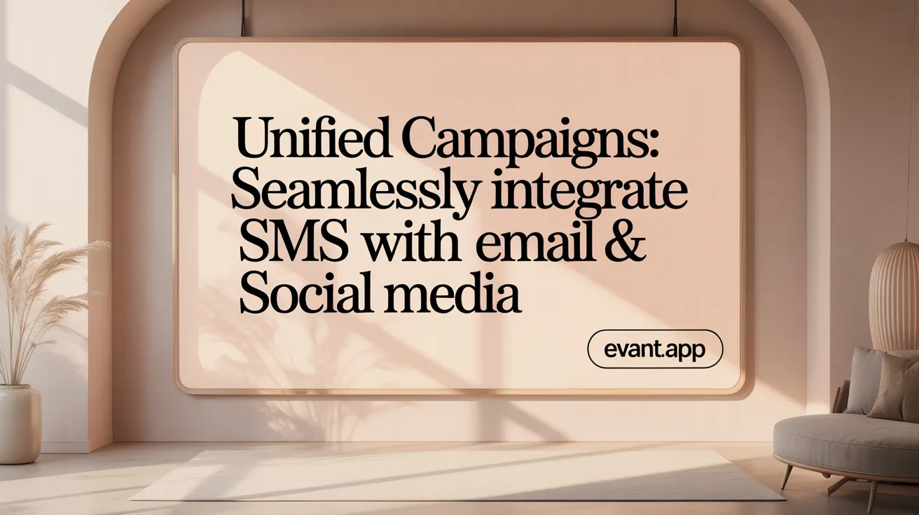 Unified Campaigns: Seamlessly Integrate SMS with Email &amp; Social Media