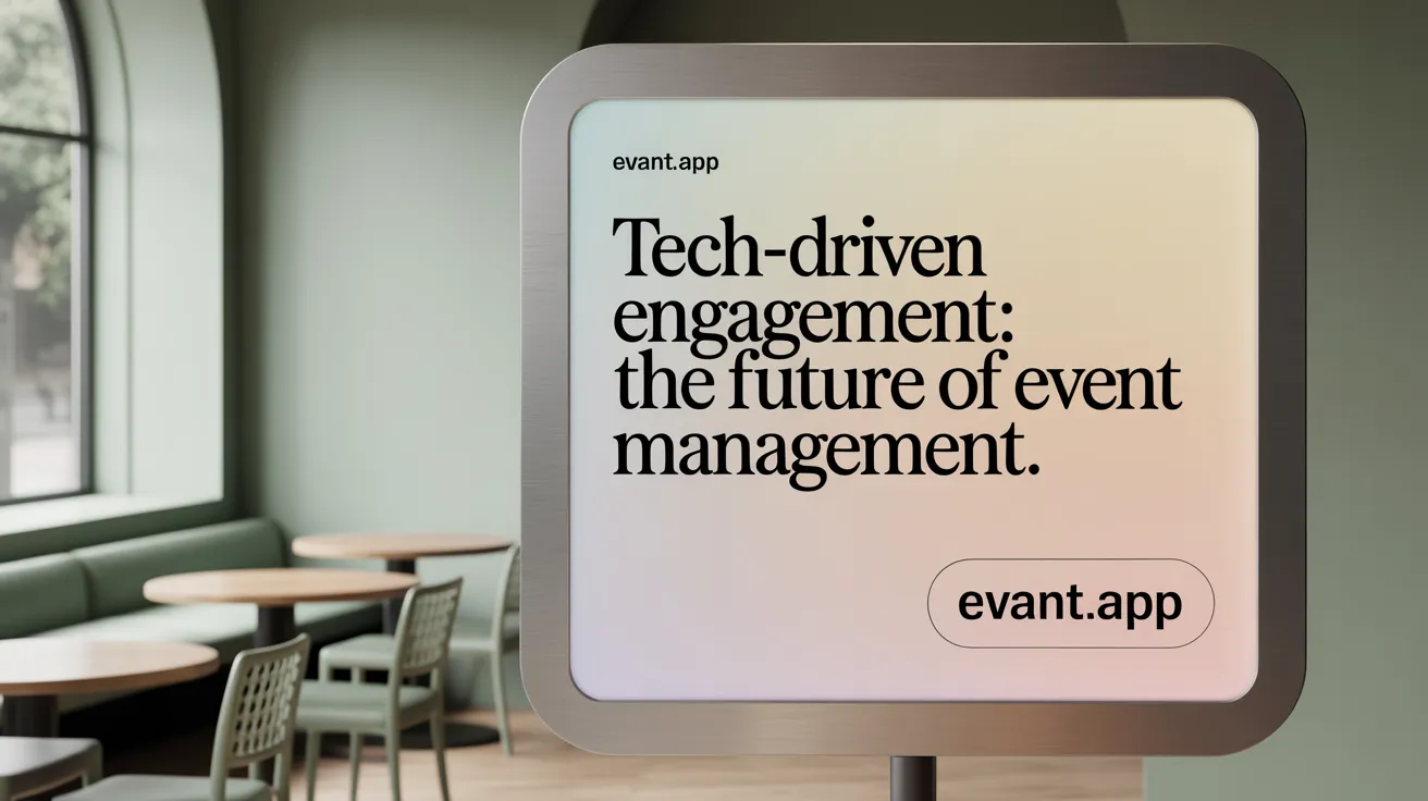 Tech-Driven Engagement: The Future of Event Management