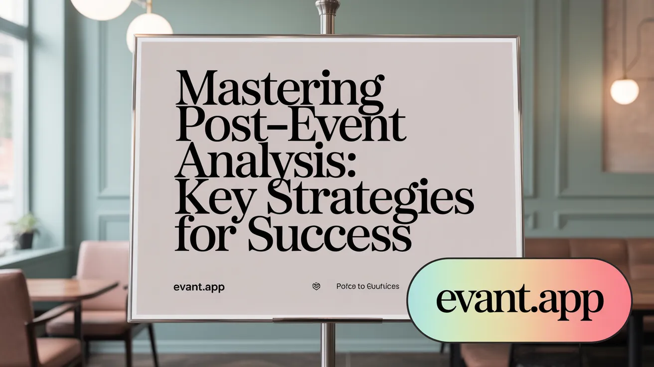 Mastering Post-Event Analysis: Key Strategies for Success