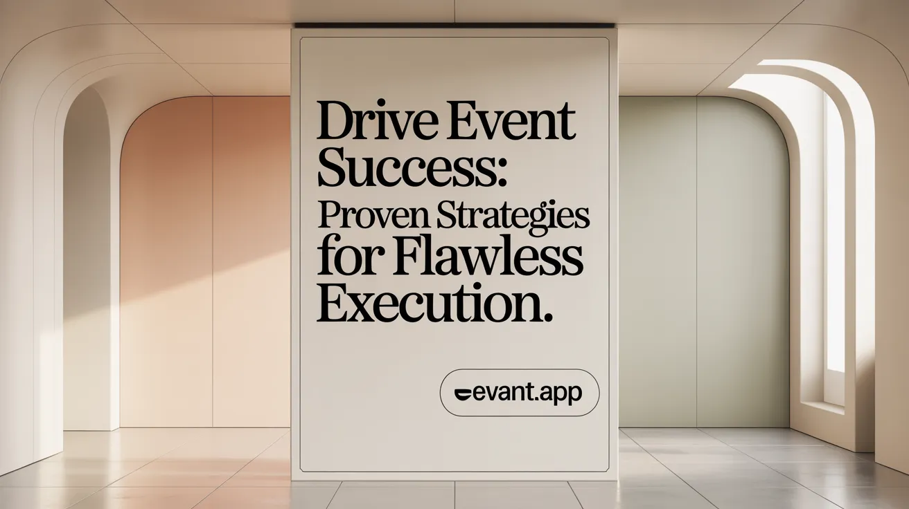 Drive Event Success: Proven Strategies for Flawless Execution