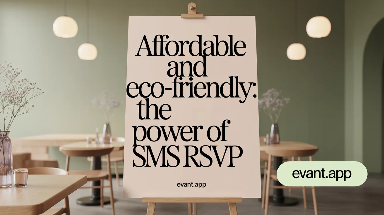 Affordable and Eco-Friendly: The Power of SMS RSVP