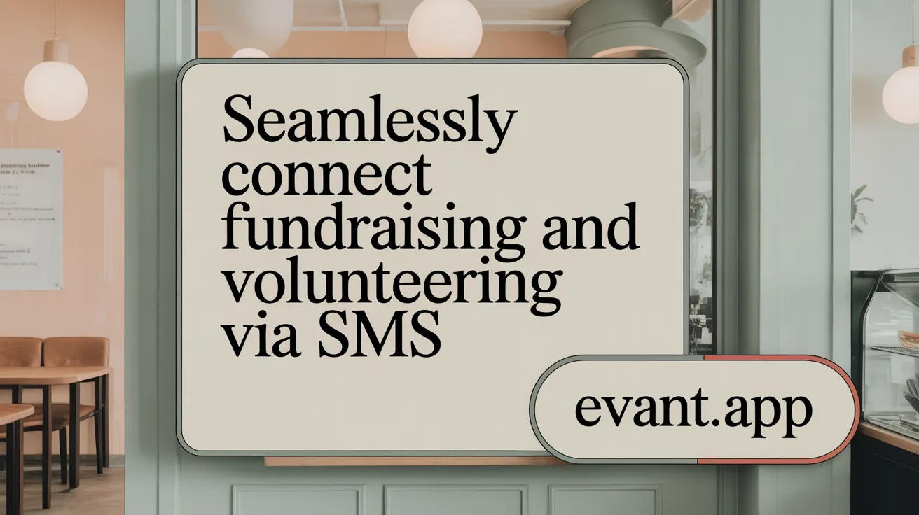 Seamlessly Connect Fundraising and Volunteering via SMS