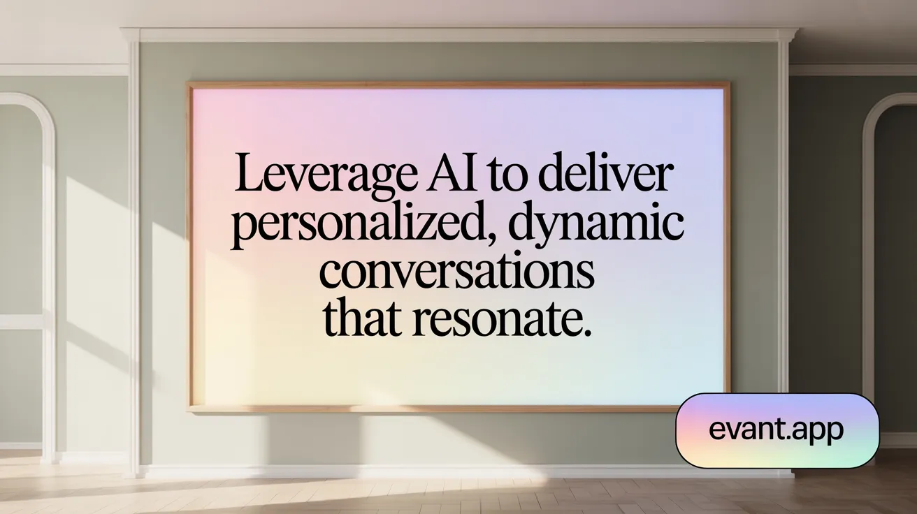 Leverage AI to deliver personalized, dynamic conversations that resonate.