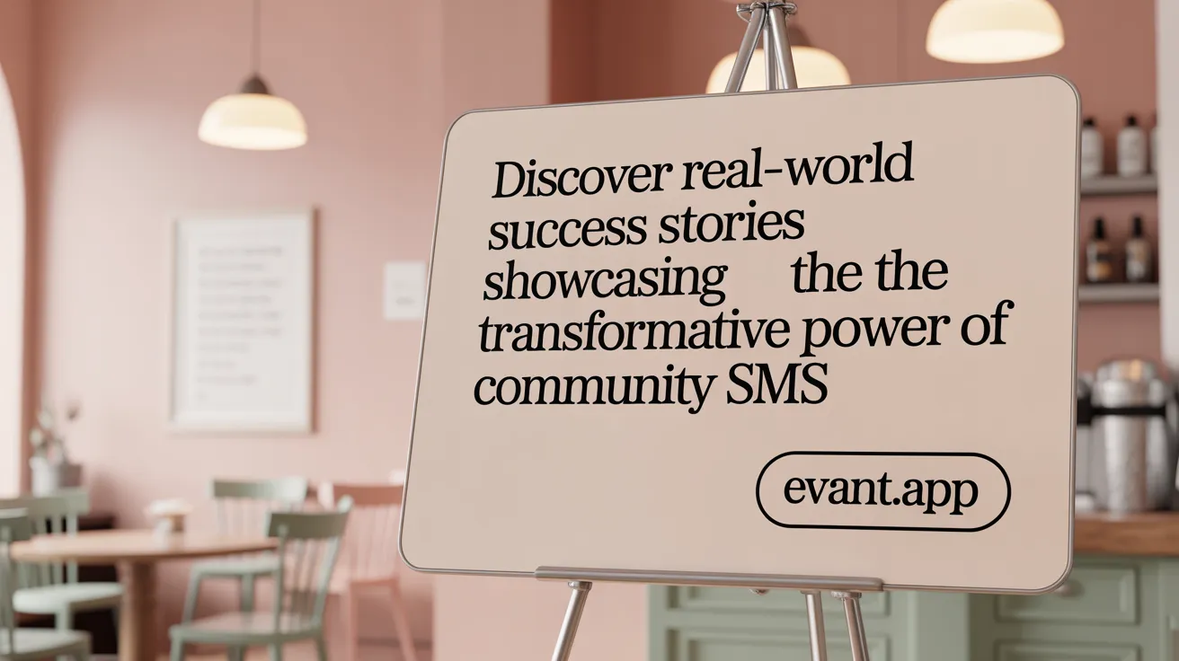 Discover real-world success stories showcasing the transformative power of community SMS.