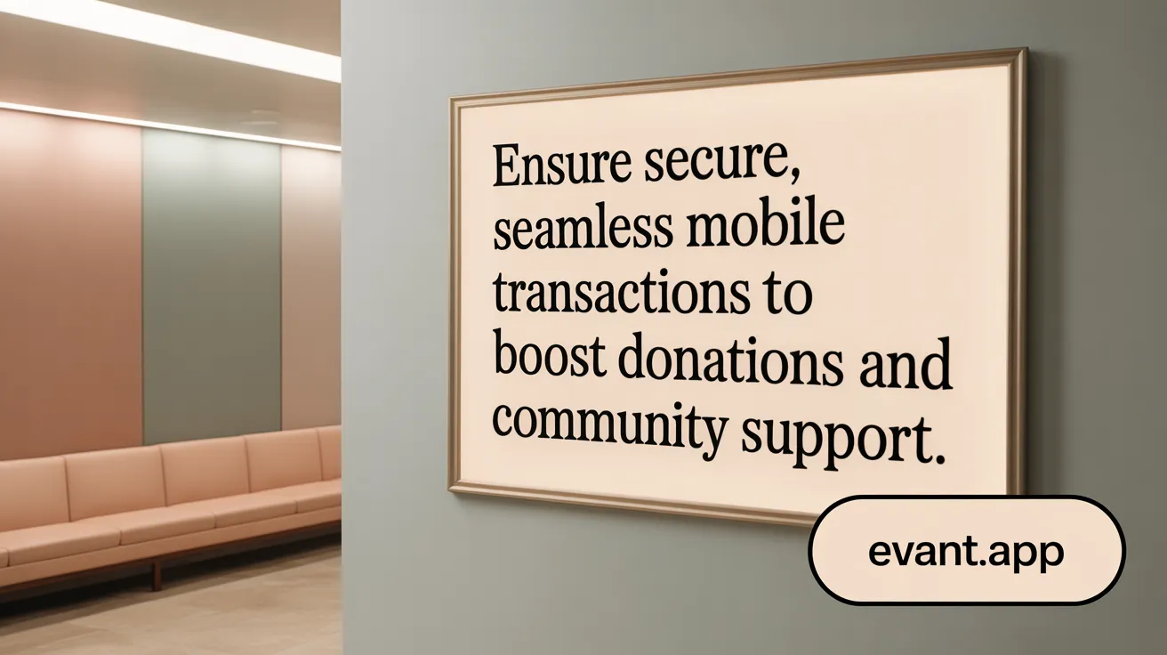 Ensure secure, seamless mobile transactions to boost donations and community support.