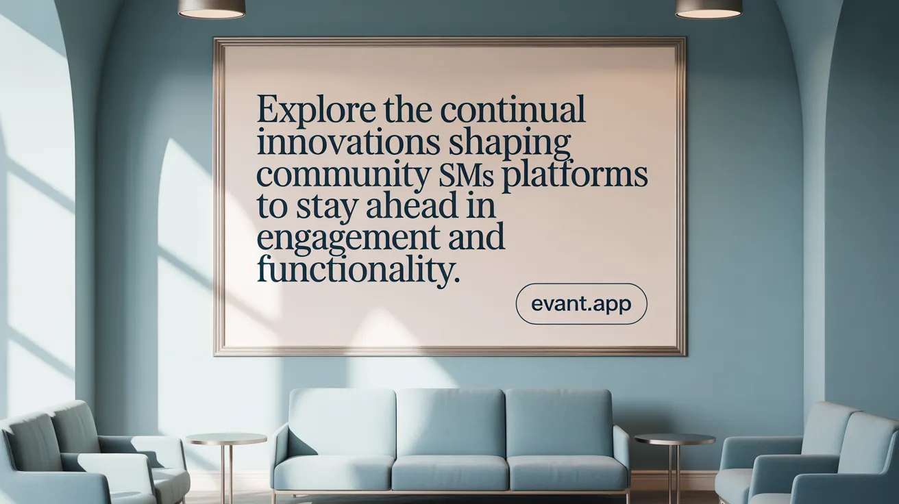 Explore the continual innovations shaping community SMS platforms to stay ahead in engagement and functionality.