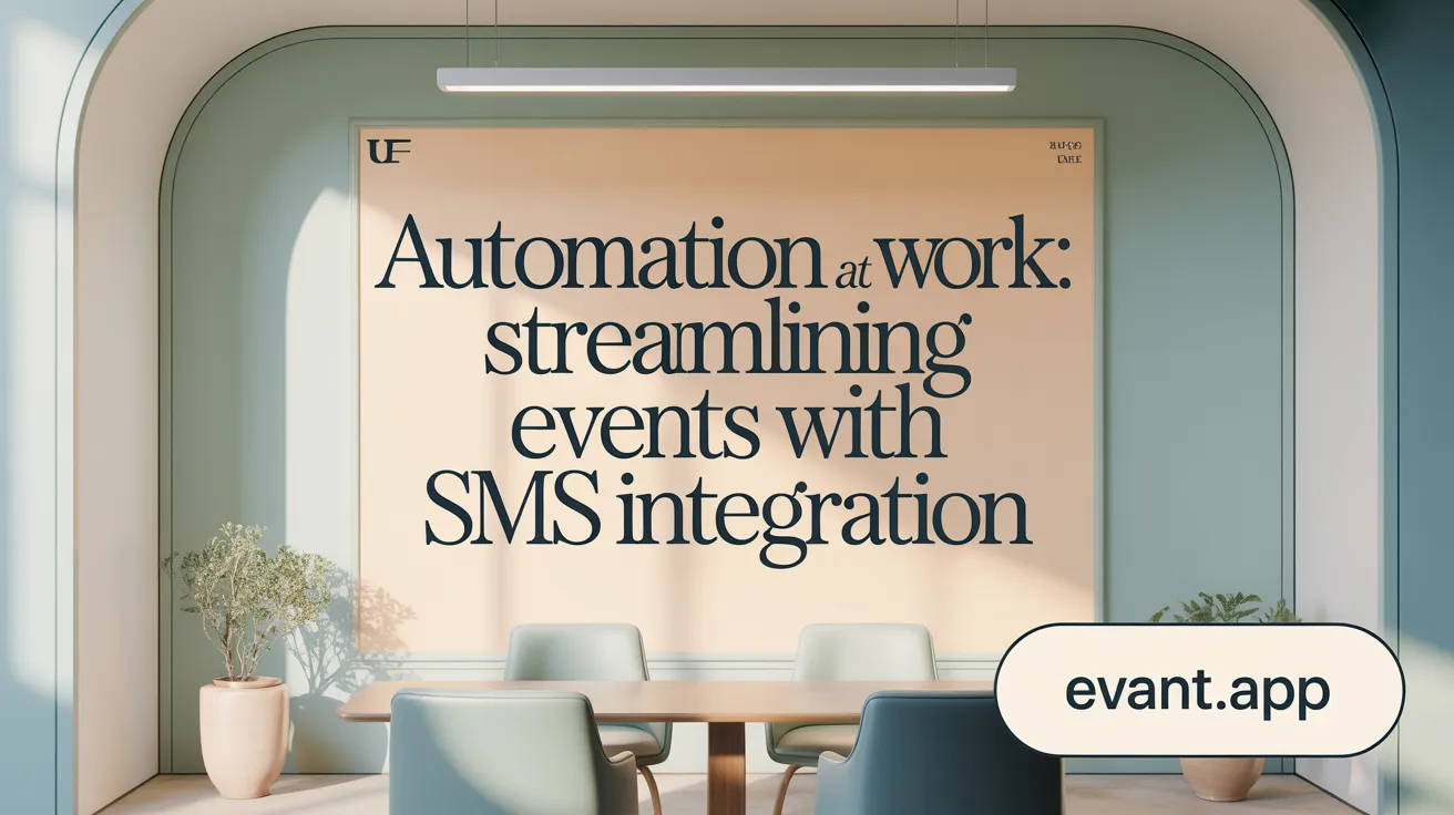 Automation at Work: Streamlining Events with SMS Integration