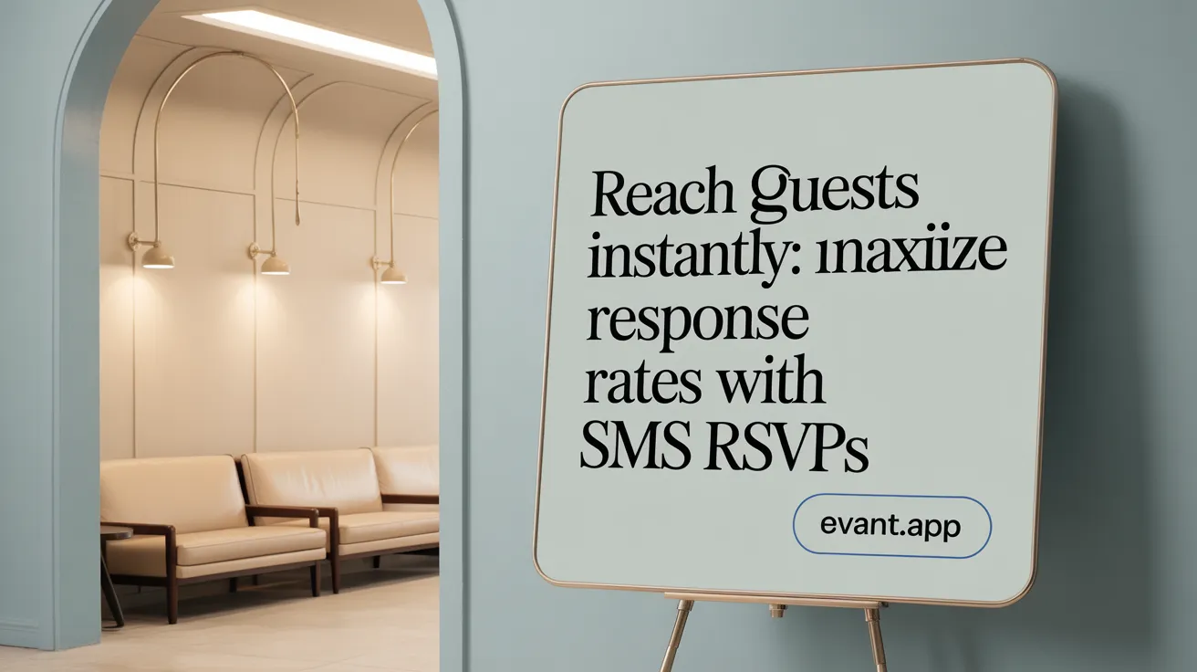 Reach Guests Instantly: Maximize Response Rates with SMS RSVPs