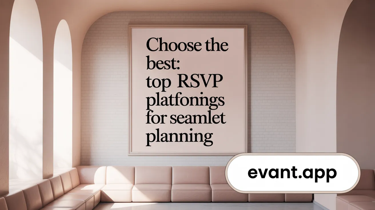 Choose the Best: Top RSVP Platforms for Seamless Event Planning