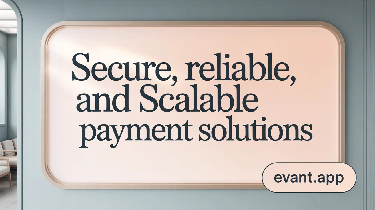 Secure, Reliable, and Scalable Payment Solutions