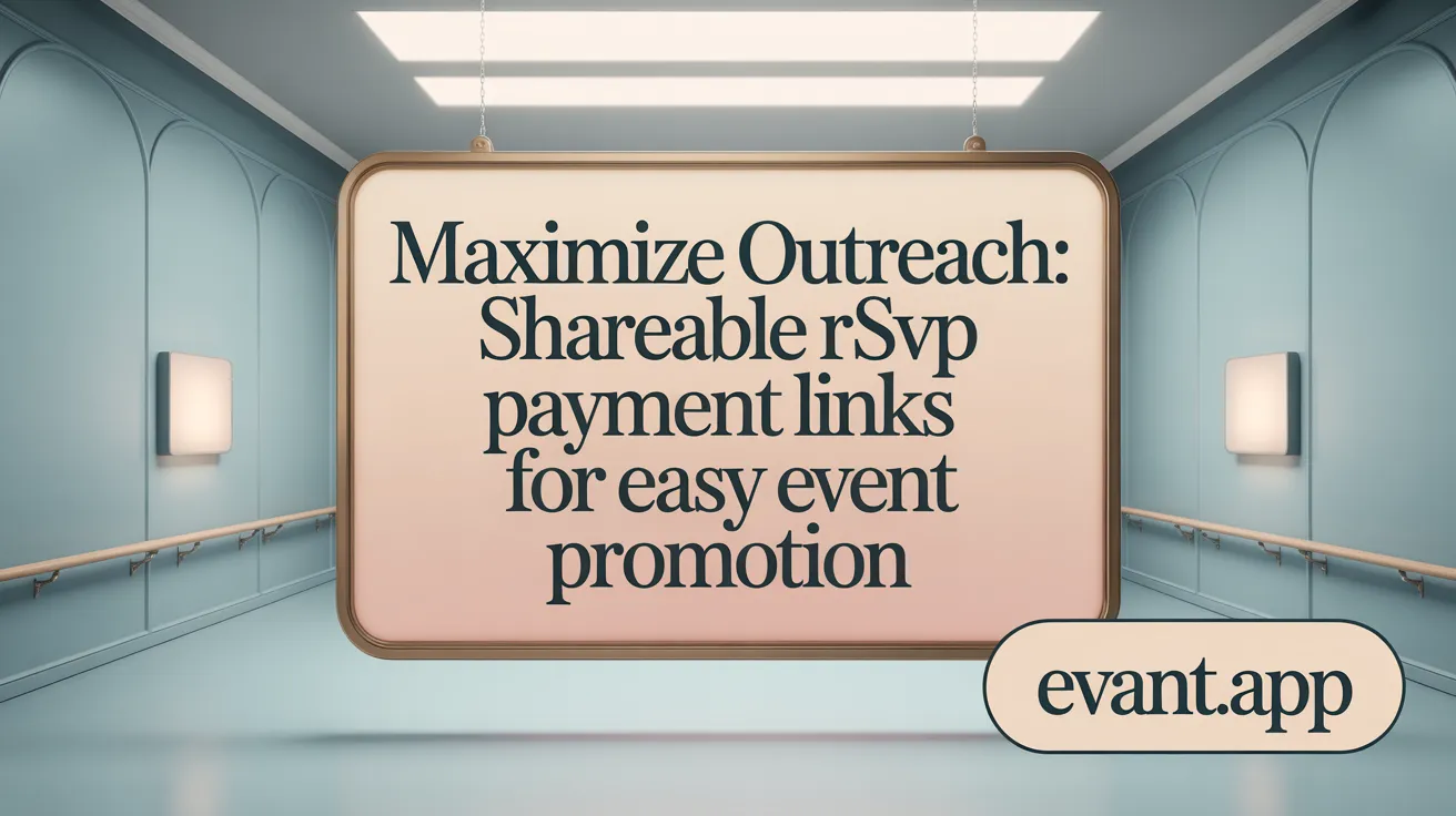 Maximize Outreach: Shareable RSVP Payment Links for Easy Event Promotion