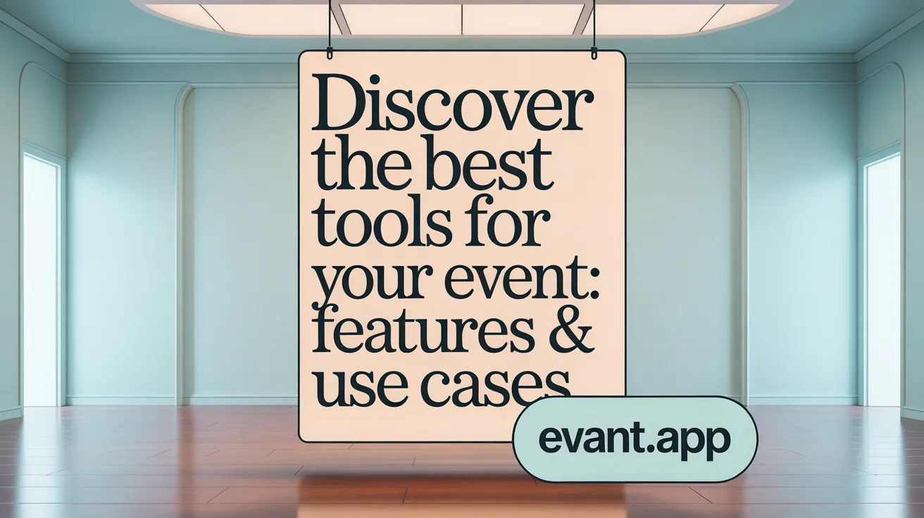 Discover the Best Tools for Your Event: Features &amp; Use Cases