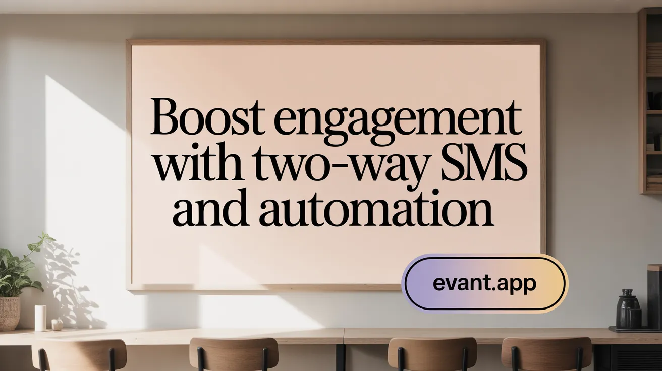 Boost Engagement with Two-Way SMS and Automation