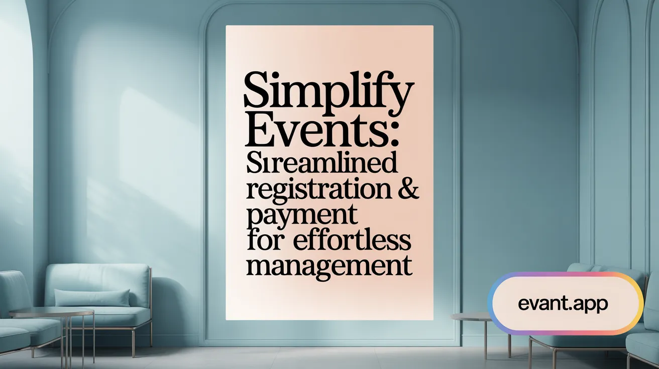 Simplify Events: Streamlined Registration &amp; Payment for Effortless Management