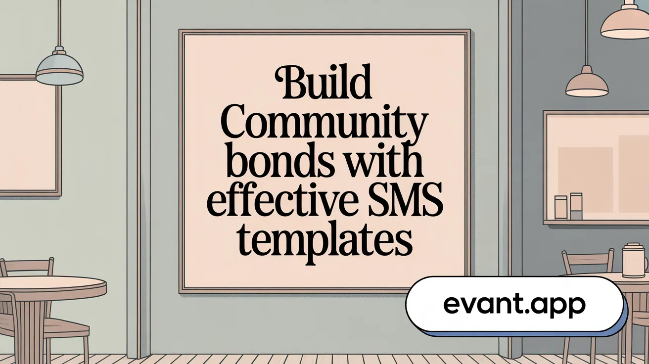 Build Community Bonds with Effective SMS Templates