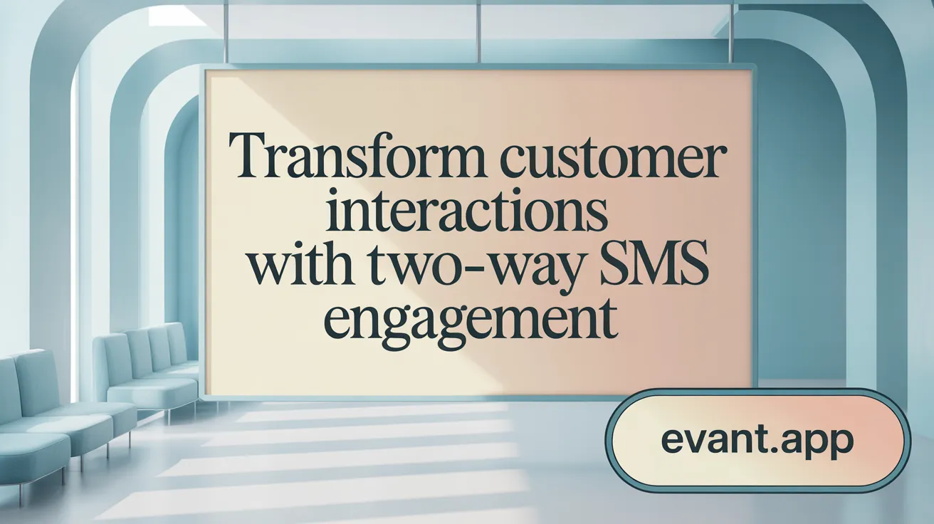 Transform Customer Interactions with Two-Way SMS Engagement