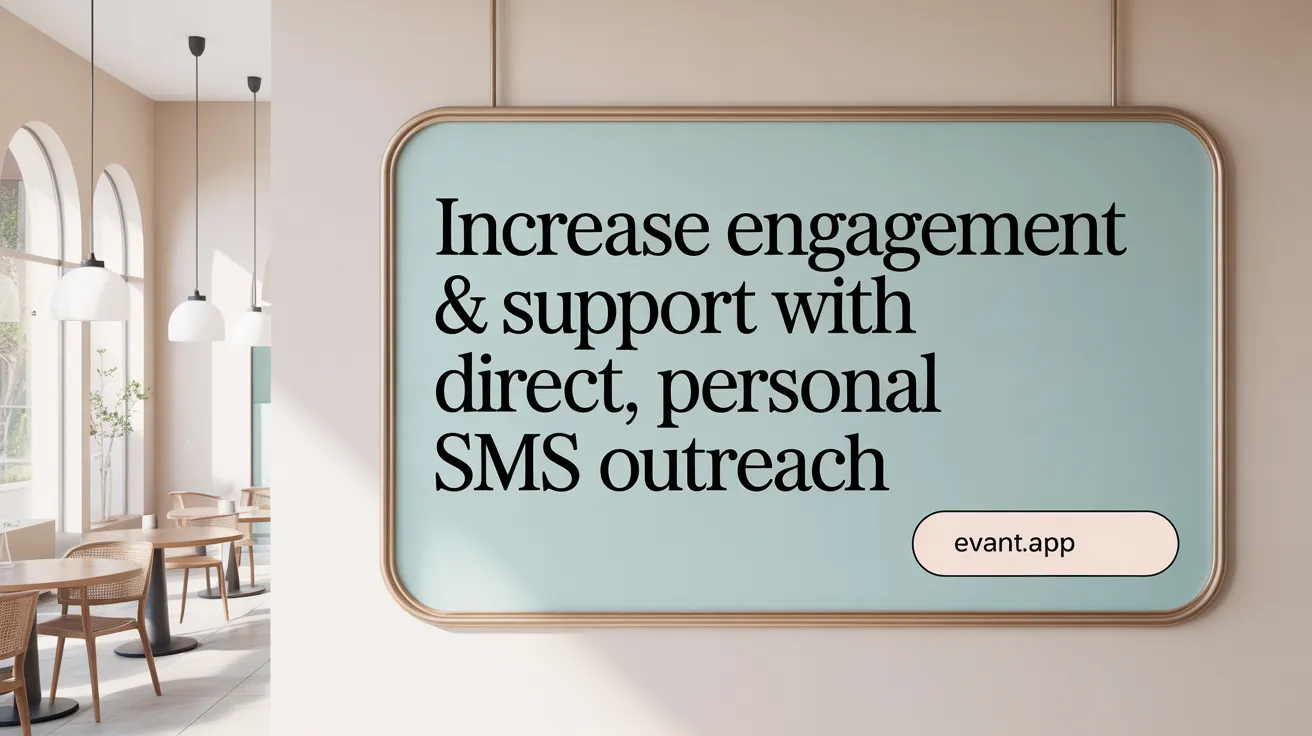 Increase Engagement &amp; Support with Direct, Personal SMS Outreach