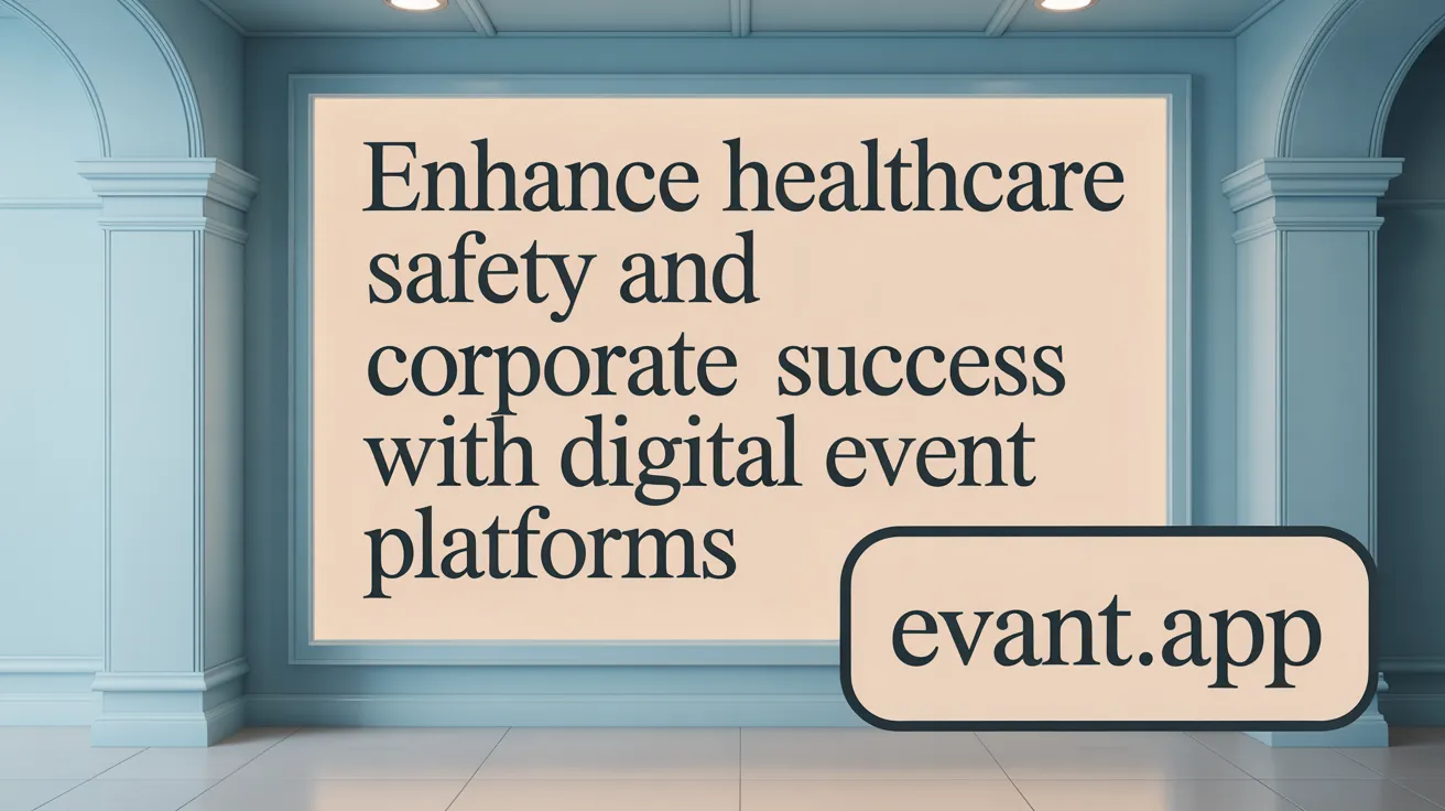 Enhance Healthcare Safety and Corporate Success with Digital Event Platforms