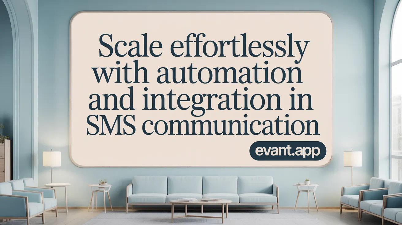 Scale Effortlessly with Automation and Integration in SMS Communication