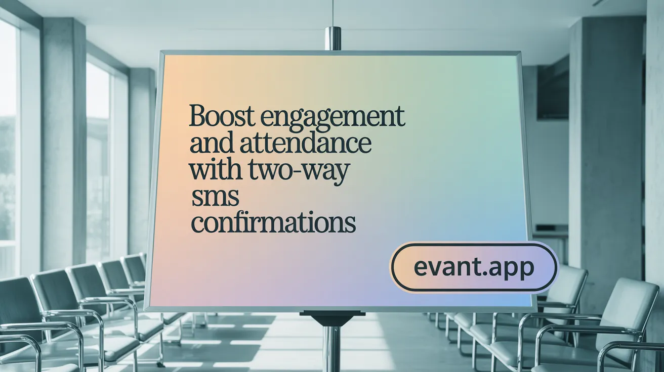 Boost Engagement and Attendance with Two-Way SMS Confirmations