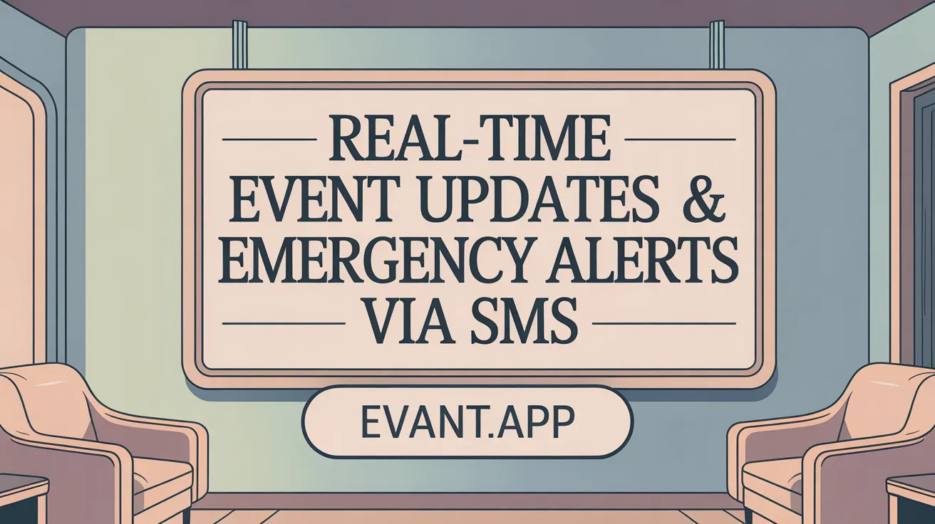 Real-Time Event Updates &amp; Emergency Alerts via SMS