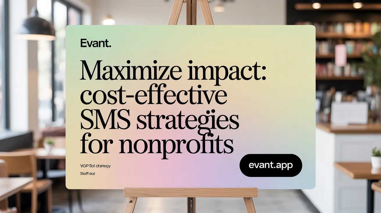 Maximize Impact: Cost-Effective SMS Strategies for Nonprofits