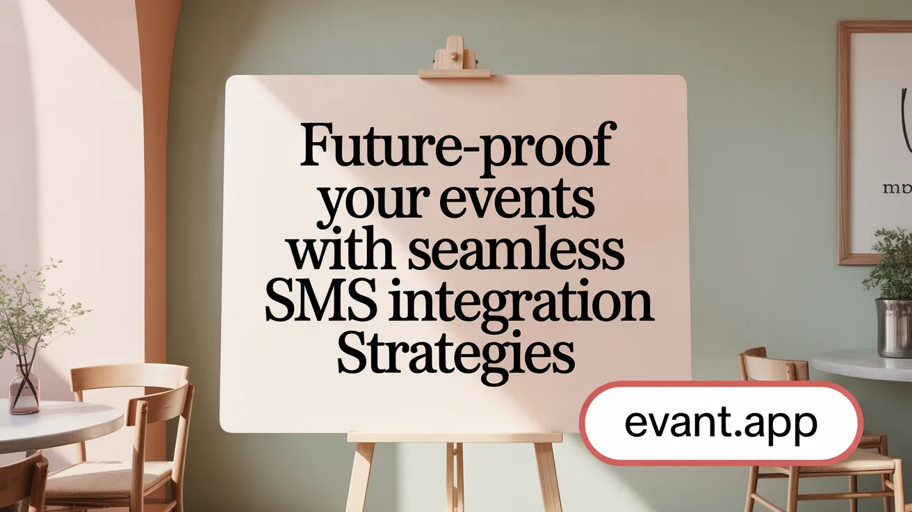 Future-Proof Your Events with Seamless SMS Integration Strategies