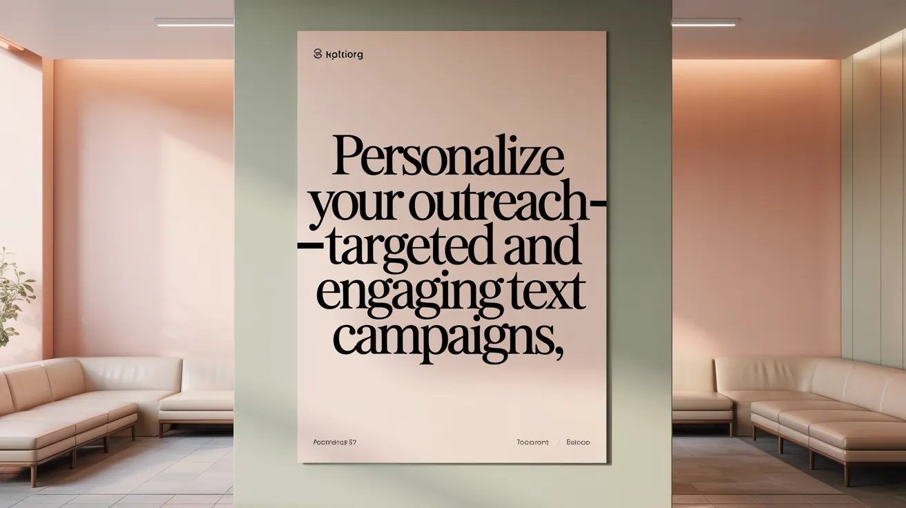 Personalize Your Outreach — Targeted and Engaging Text Campaigns