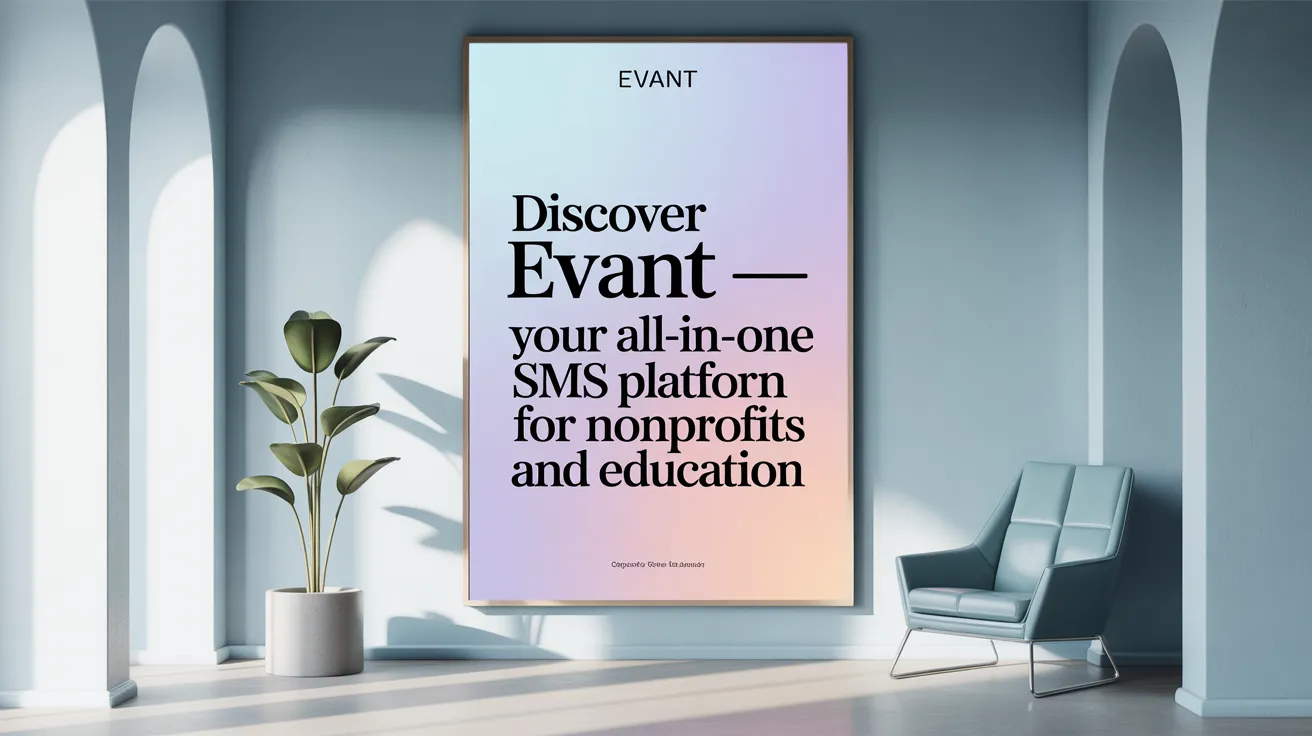 Discover Evant — Your All-in-One SMS Platform for Nonprofits and Education