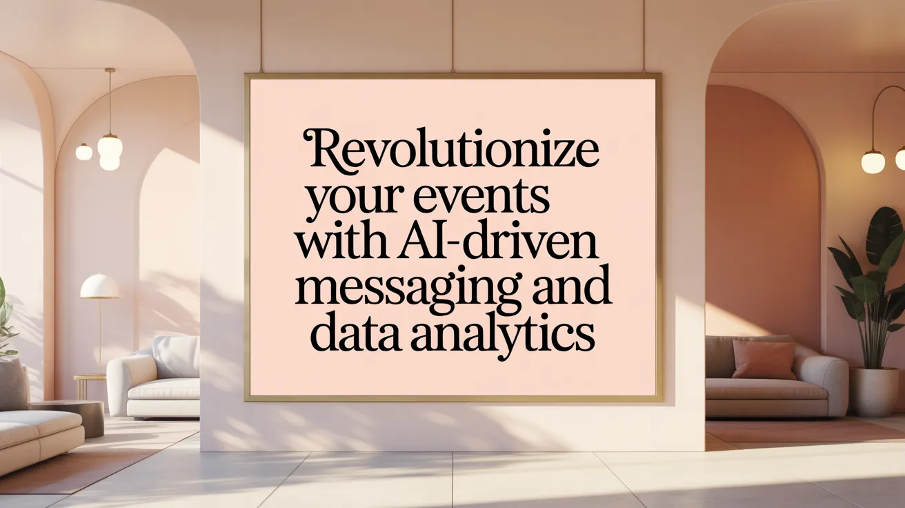 Revolutionize Your Events with AI-Driven Messaging and Data Analytics