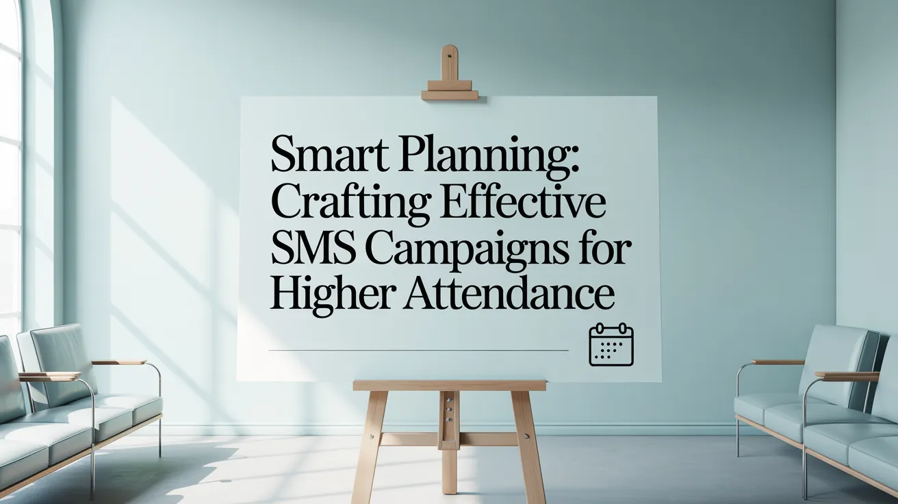 Smart Planning: Crafting Effective SMS Campaigns for Higher Attendance