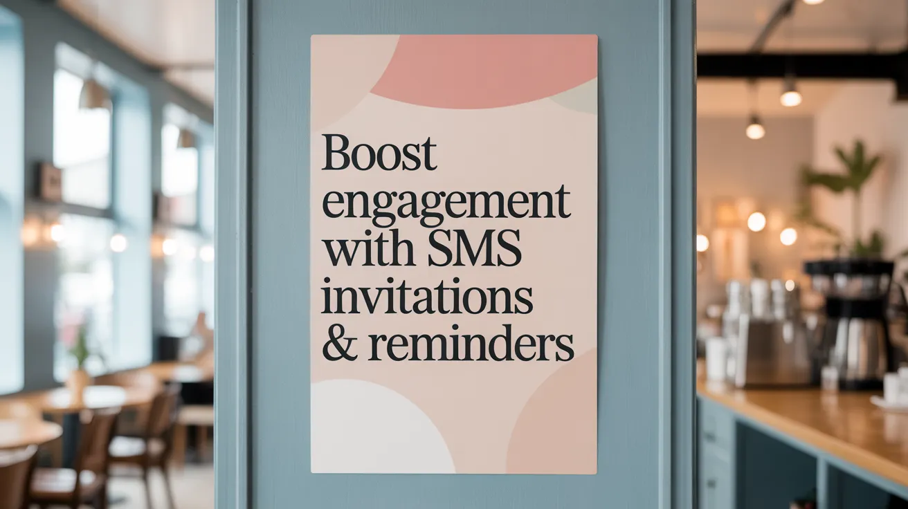 Boost Engagement with SMS Invitations &amp; Reminders