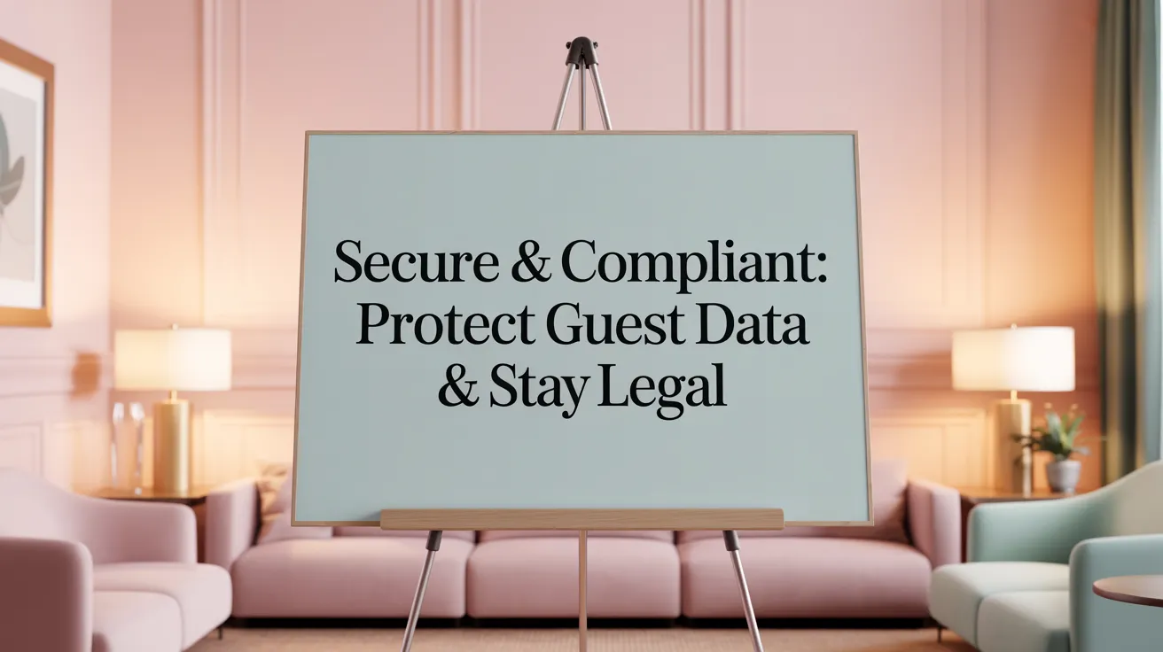 Secure &amp; Compliant: Protect Guest Data &amp; Stay Legal