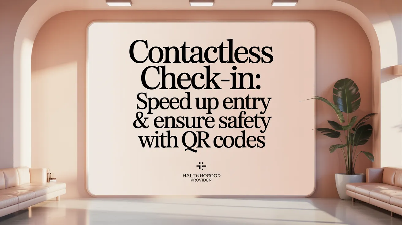 Contactless Check-In: Speed Up Entry &amp; Ensure Safety with QR Codes