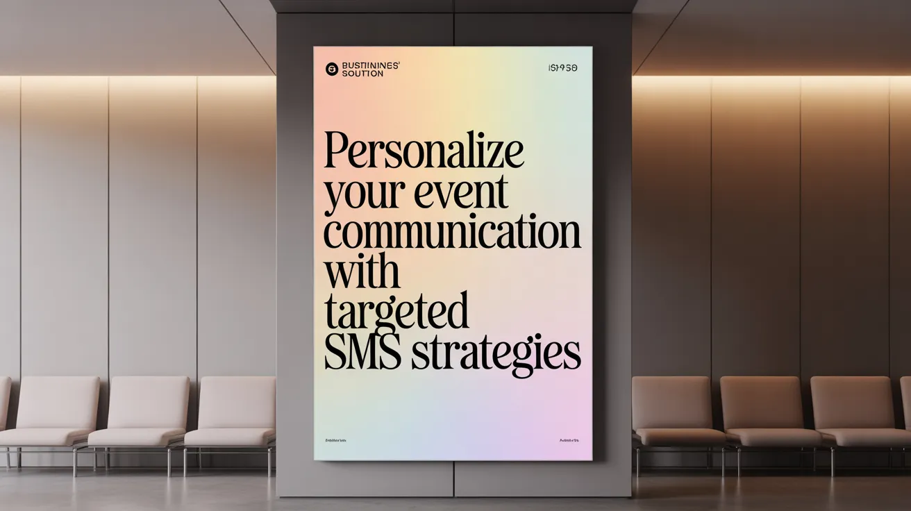Personalize Your Event Communication with Targeted SMS Strategies