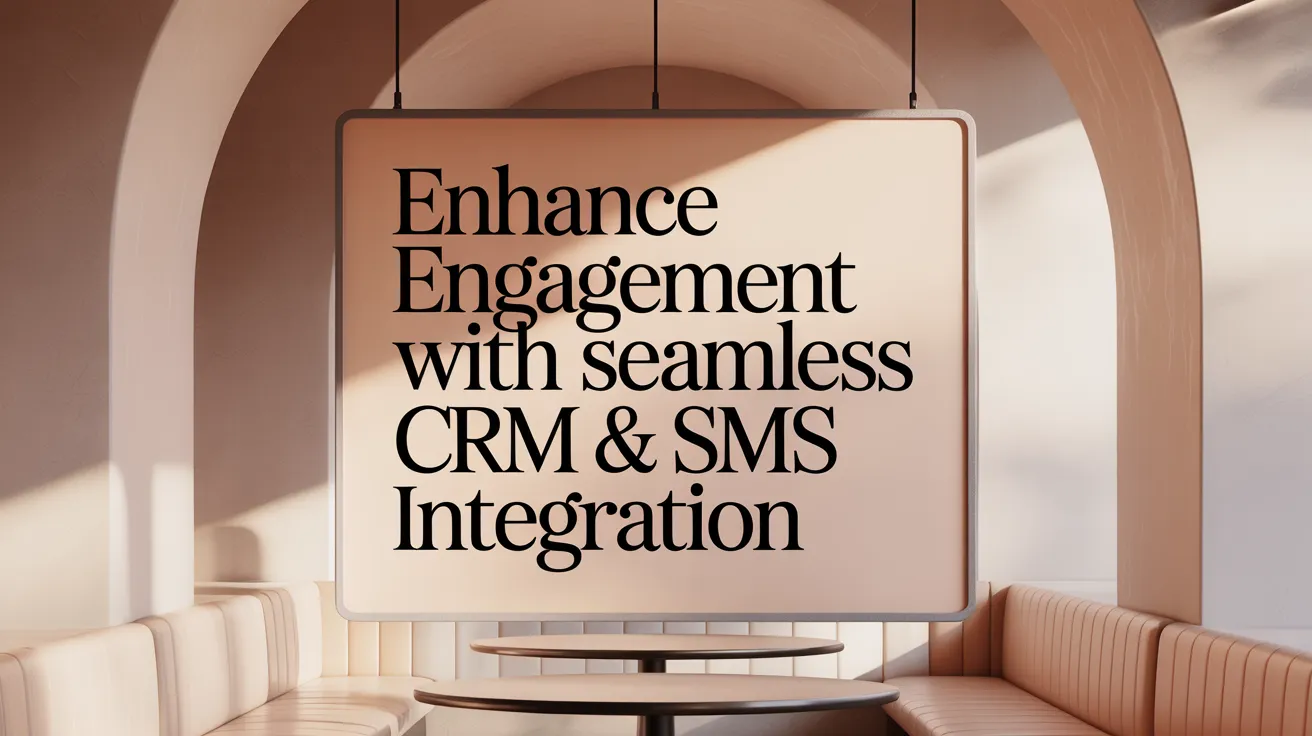Enhance Engagement with Seamless CRM &amp; SMS Integration