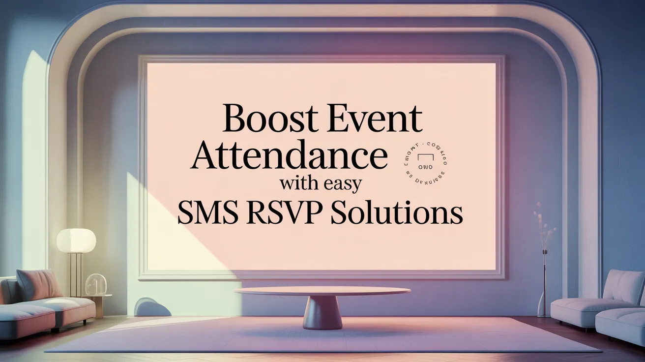 Boost Event Attendance with Easy SMS RSVP Solutions