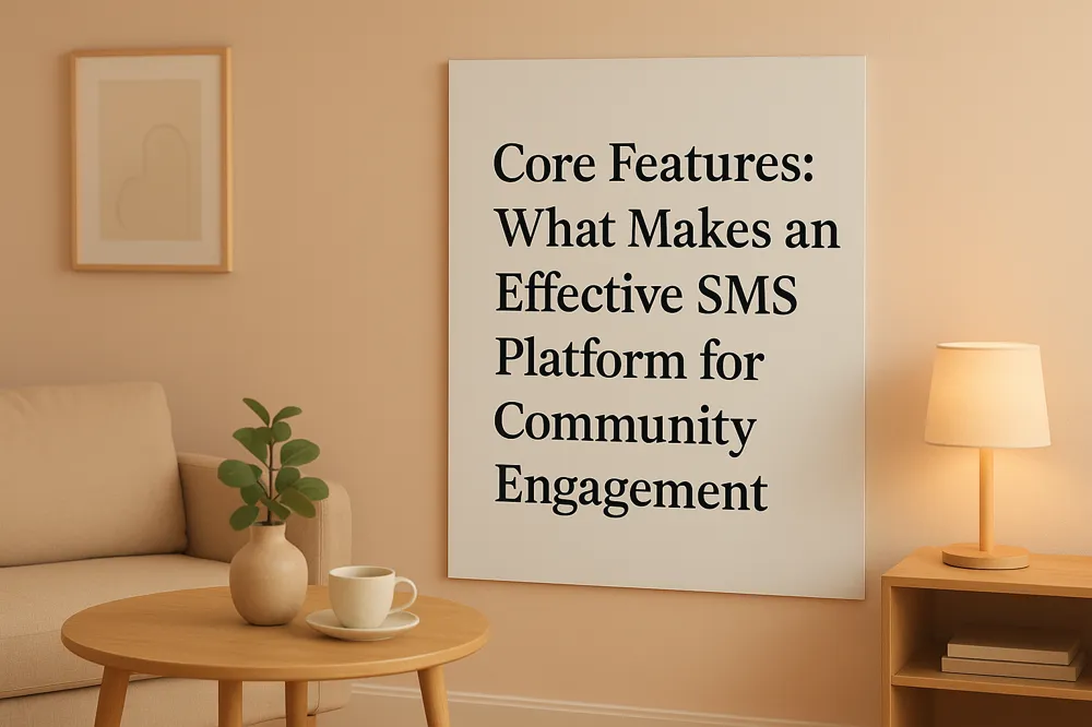 Core Features: What Makes an Effective SMS Platform for Community Engagement