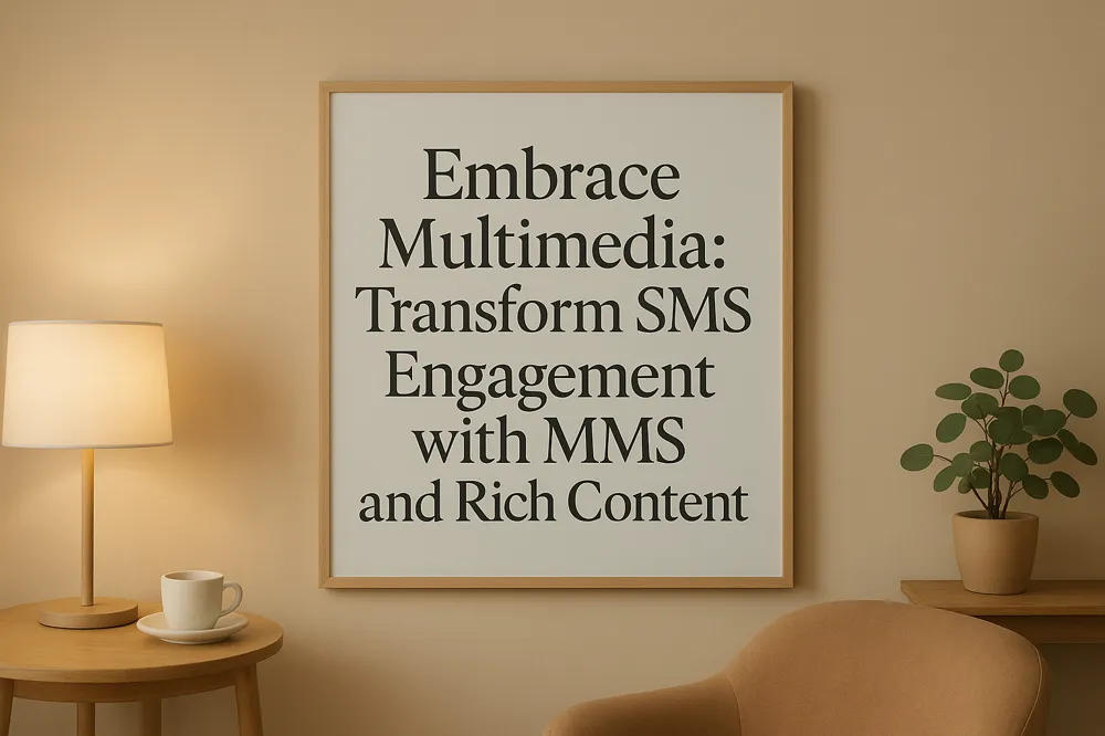 Embrace Multimedia: Transform SMS Engagement with MMS and Rich Content