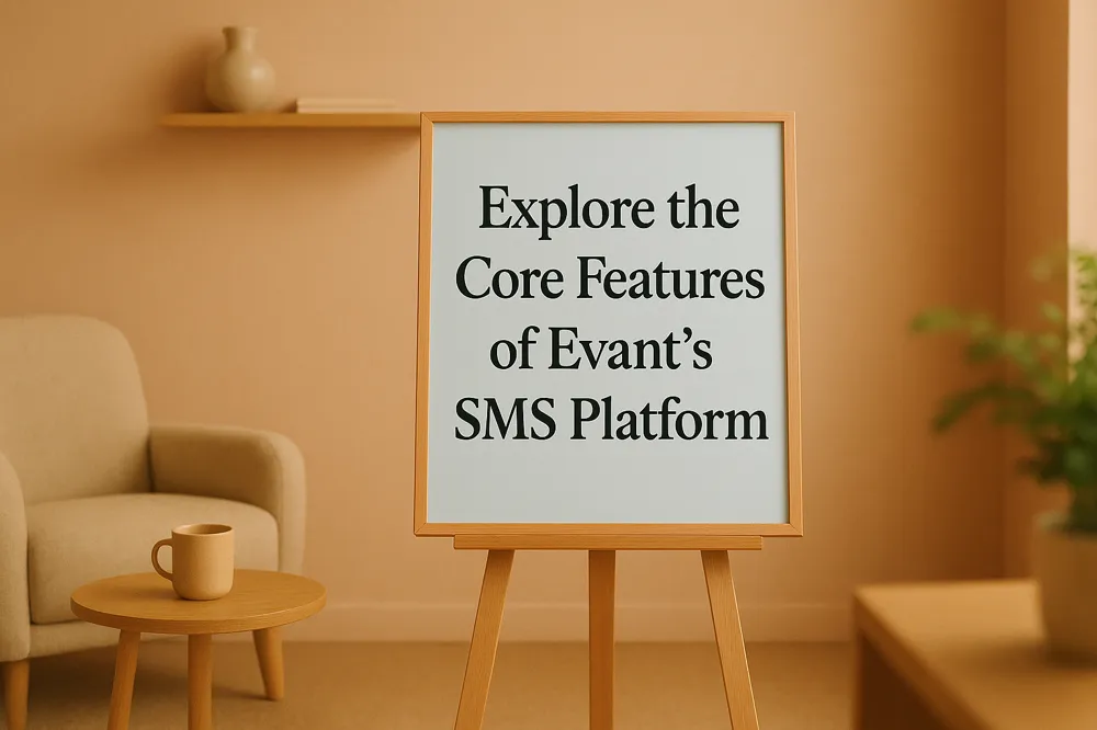 Explore the Core Features of Evant's SMS Platform
