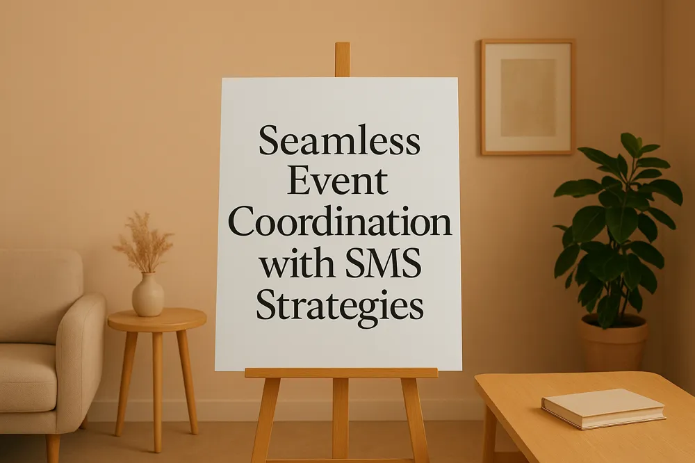 Seamless Event Coordination with SMS Strategies