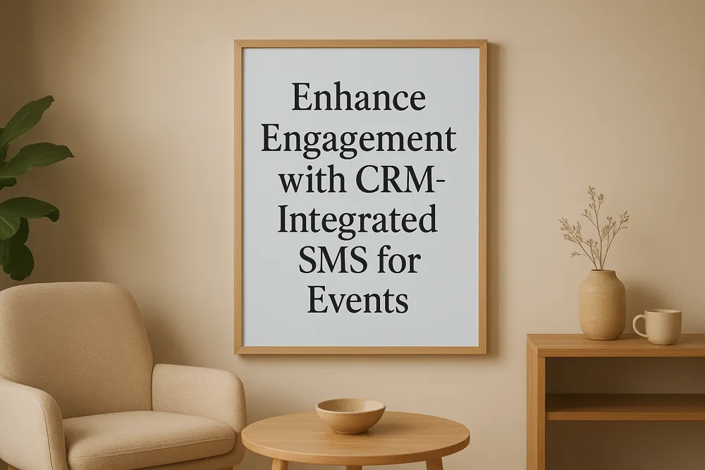 Enhance Engagement with CRM-Integrated SMS for Events