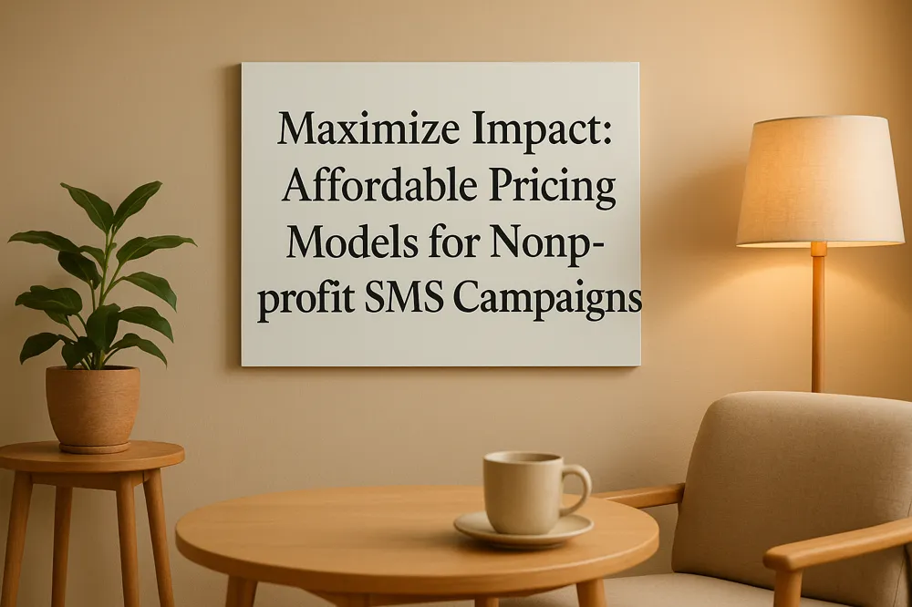 Maximize Impact: Affordable Pricing Models for Nonprofit SMS Campaigns