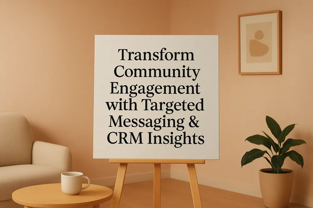 Transform Community Engagement with Targeted Messaging &amp; CRM Insights