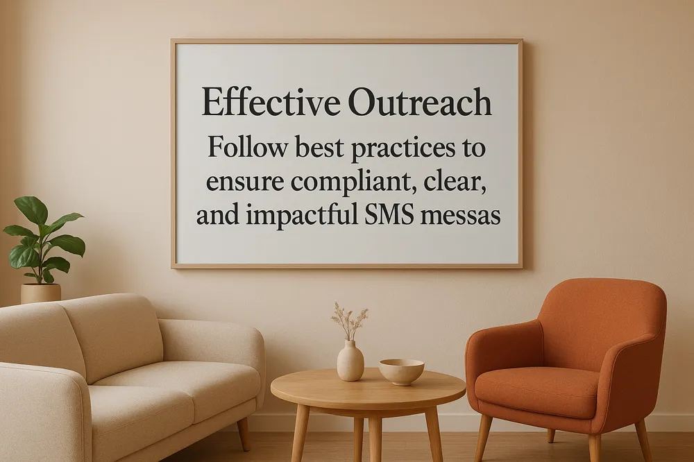 Effective Outreach: Follow best practices to ensure compliant, clear, and impactful SMS messages