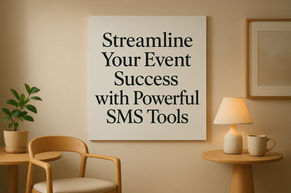 Streamline Your Event Success with Powerful SMS Tools
