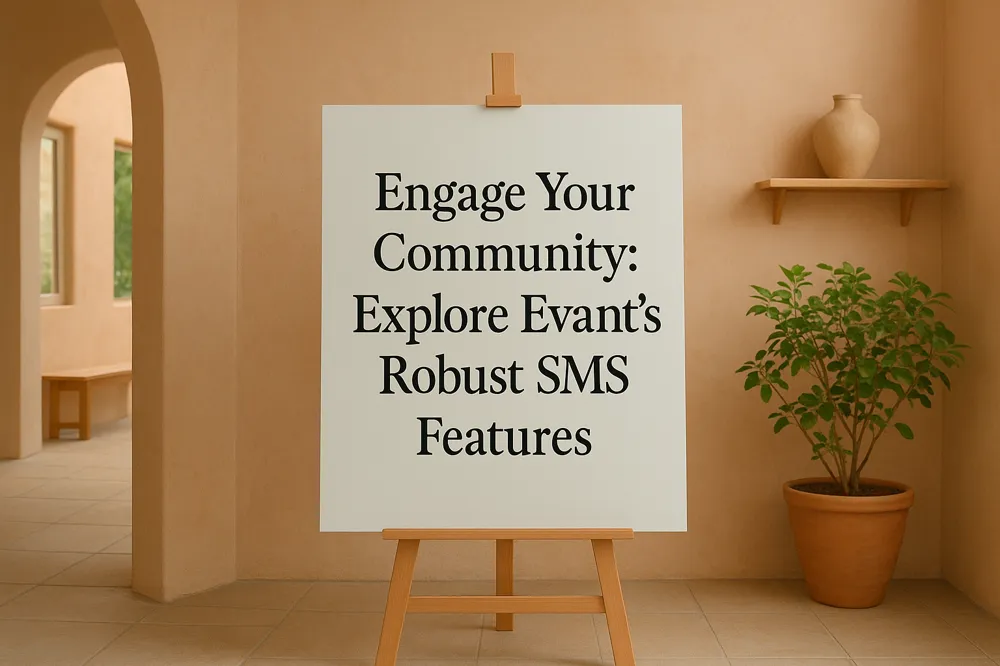 Engage Your Community: Explore Evant's Robust SMS Features