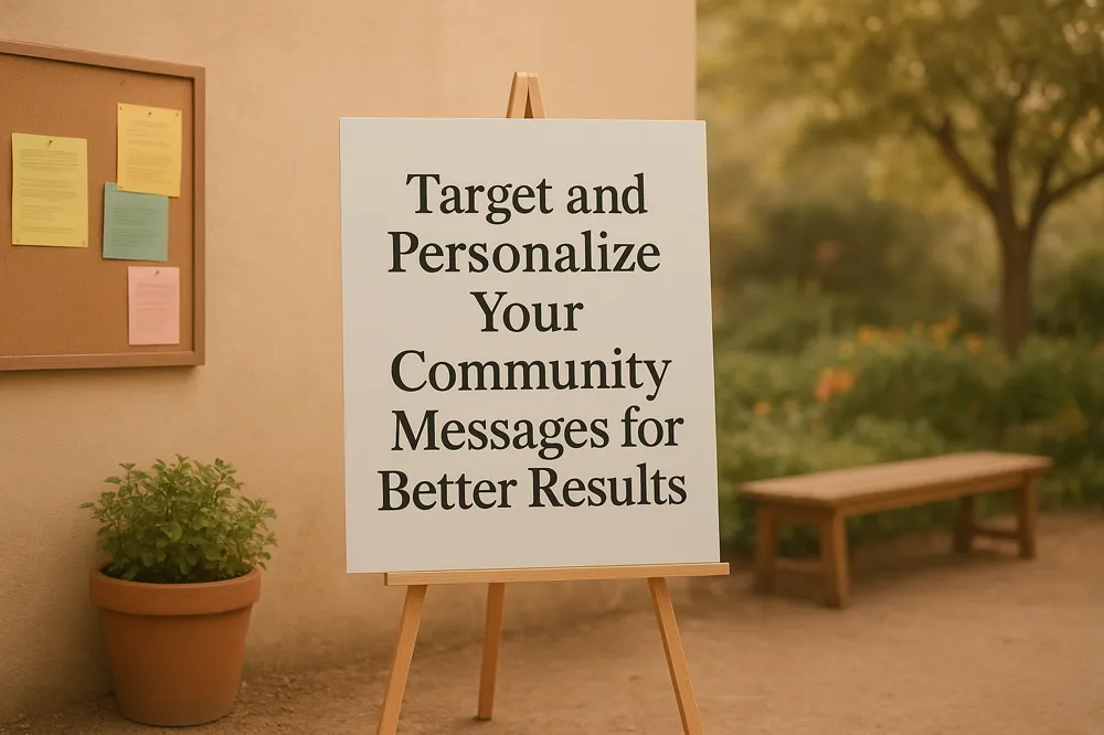 Target and Personalize Your Community Messages for Better Results
