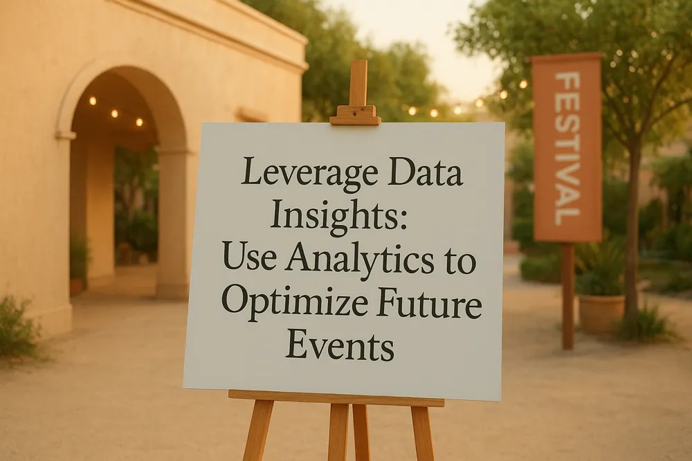 Leverage Data Insights: Use Analytics to Optimize Future Events