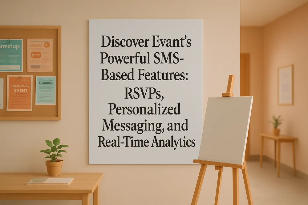 Discover Evant's Powerful SMS-Based Features: RSVPs, Personalized Messaging, and Real-Time Analytics